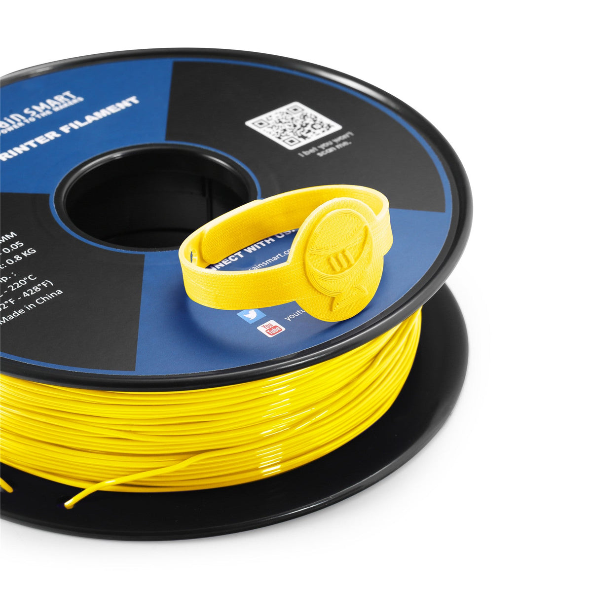 SainSmart Cyberpunk Neon TPU Filament Bundle – 5 Colors | 1.75mm Flexible 3D Printing Filament
