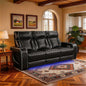 Onyx Black Luxury Power Reclining Seating