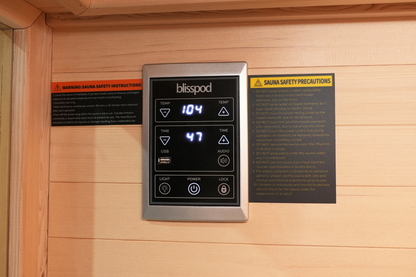 Blisspod Vantaa RED Full Spectrum Indoor Premium Sauna