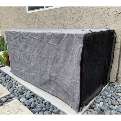 Kooru Luxury Cold Plunge Tub – Handcrafted Redwood with Built-In Chiller & Ozone Filtration