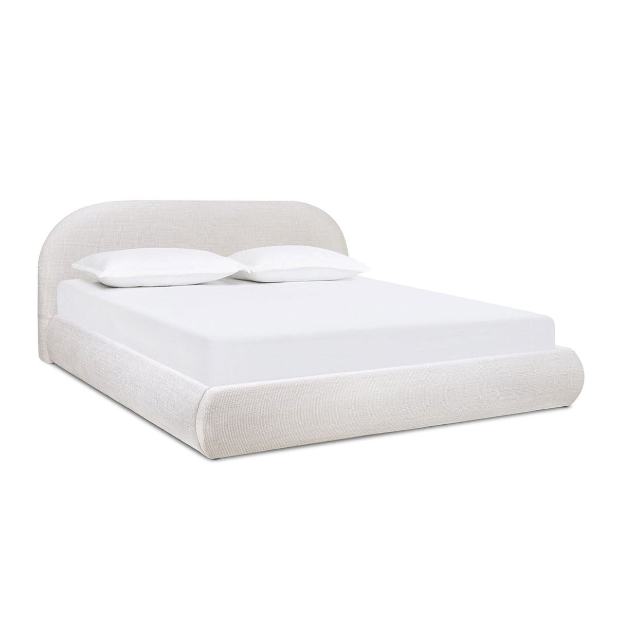 Archie Puffy Luxury Upholstered Platform Bed – Queen & King