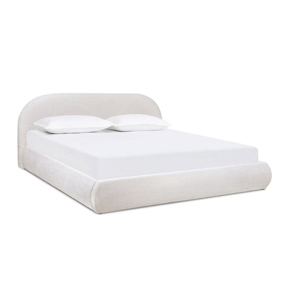 Archie Puffy Luxury Upholstered Platform Bed – Queen & King