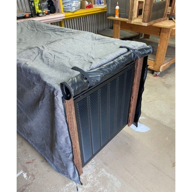 Kooru Luxury Cold Plunge Tub – Handcrafted Redwood with Built-In Chiller & Ozone Filtration