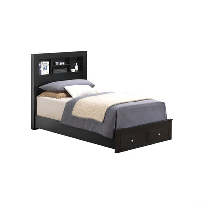 Classic Wood Storage Bed – Multiple Sizes & Finishes