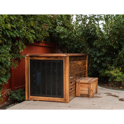 Kooru Luxury Cold Plunge Tub – Handcrafted Redwood with Built-In Chiller & Ozone Filtration