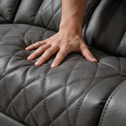 Slate Gray Luxury Power Reclining Seating