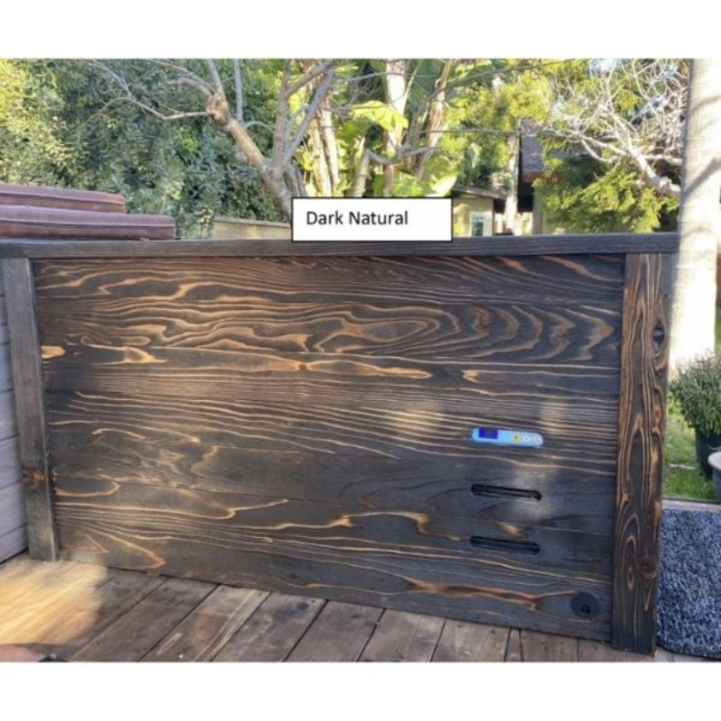 Kooru Luxury Cold Plunge Tub – Handcrafted Redwood with Built-In Chiller & Ozone Filtration