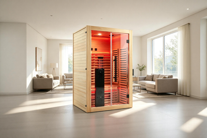 Blisspod Venetian RED Full Spectrum Premium Sauna I 2 Person