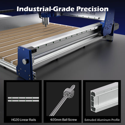 Genmitsu PROVerXL 2x2 CNC Router – 710W Spindle & Precision Cutting and Engraving
