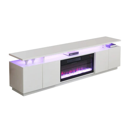 G1 Fireplace TV Stand 85"