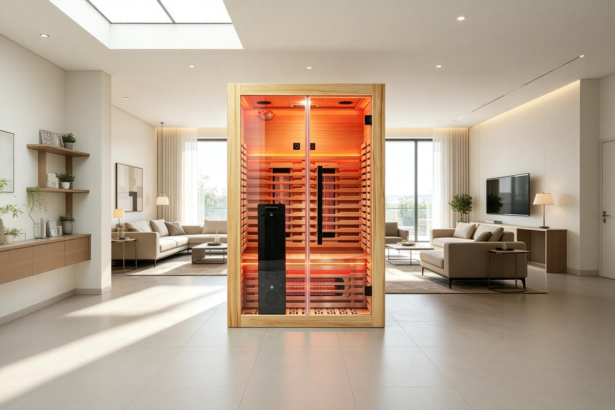 Blisspod Venetian RED Full Spectrum Premium Sauna I 2 Person