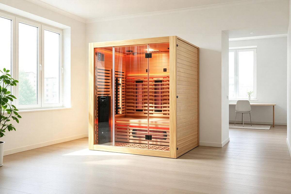 Blisspod Venetian RED Full Spectrum Indoor Premium Sauna