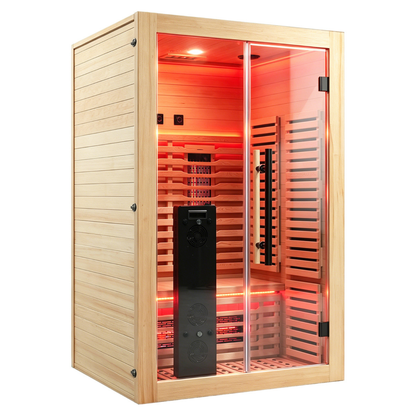 Blisspod Venetian RED Full Spectrum Premium Sauna I 2 Person