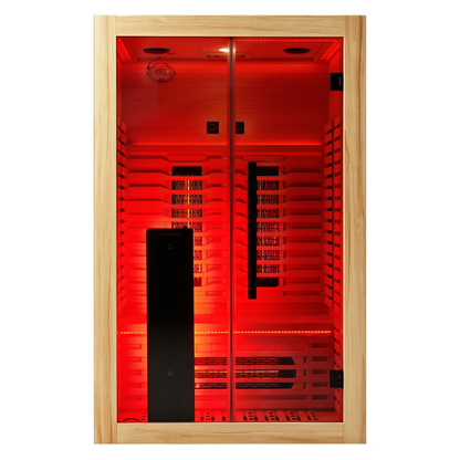 Blisspod Venetian RED Full Spectrum Premium Sauna I 2 Person