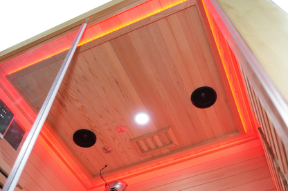Blisspod Venetian RED Full Spectrum Premium Sauna I 2 Person