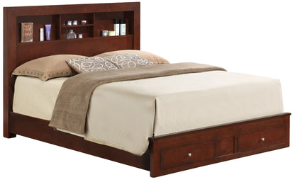 Classic Wood Storage Bed – Multiple Sizes & Finishes