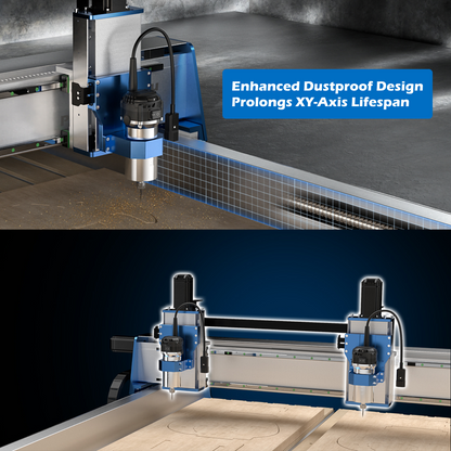 Genmitsu PROVerXL 4x4 CNC Router – Large-Format Precision Cutting & Engraving Machine