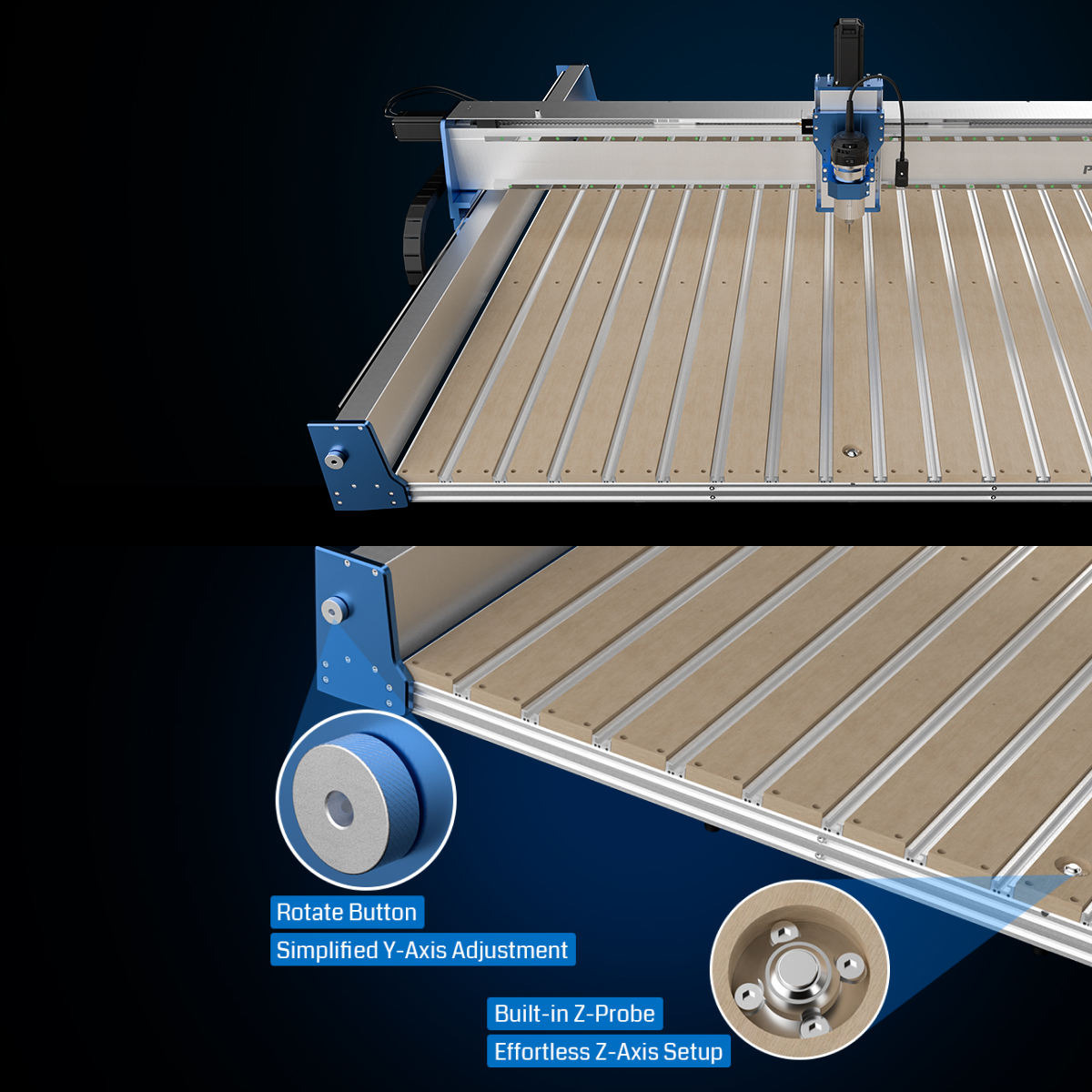 Genmitsu PROVerXL 4x4 CNC Router – Large-Format Precision Cutting & Engraving Machine