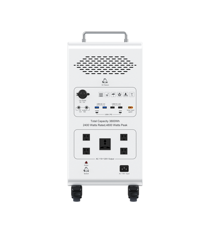Dory Sentry PLUS Portable Power Station – 2400W | 3800Wh Solar Generator