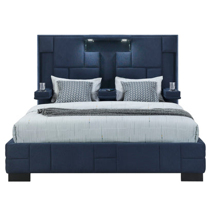 Yaris Luxury Smart Bed – Wireless Charging, Speakers & LED Lighting