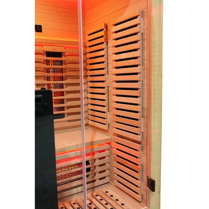 Blisspod Venetian RED Full Spectrum Premium Sauna I 2 Person