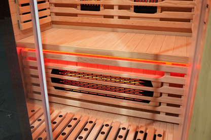 Blisspod Venetian RED Full Spectrum Premium Sauna I 2 Person
