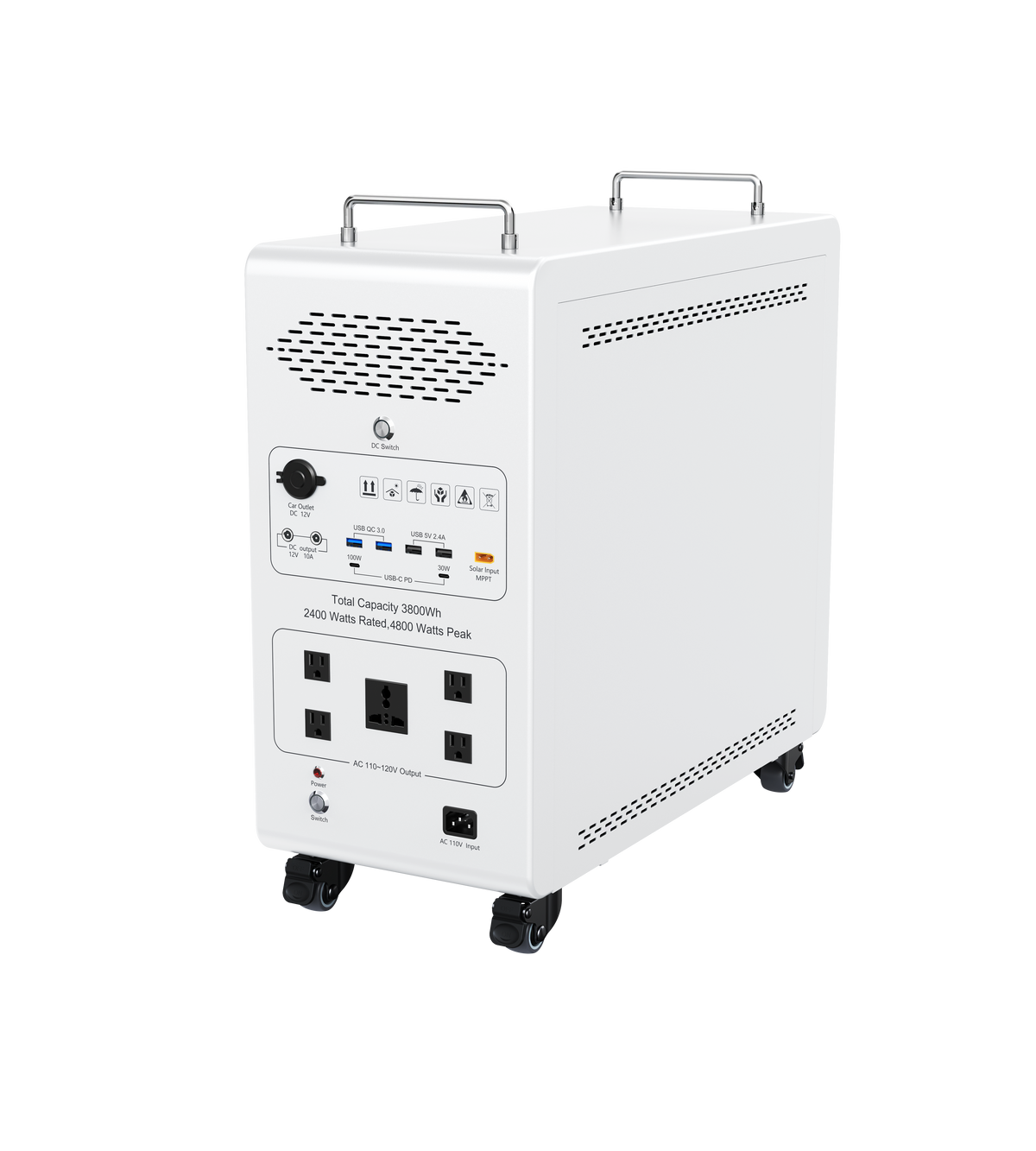 Dory Sentry PLUS Portable Power Station – 2400W | 3800Wh Solar Generator