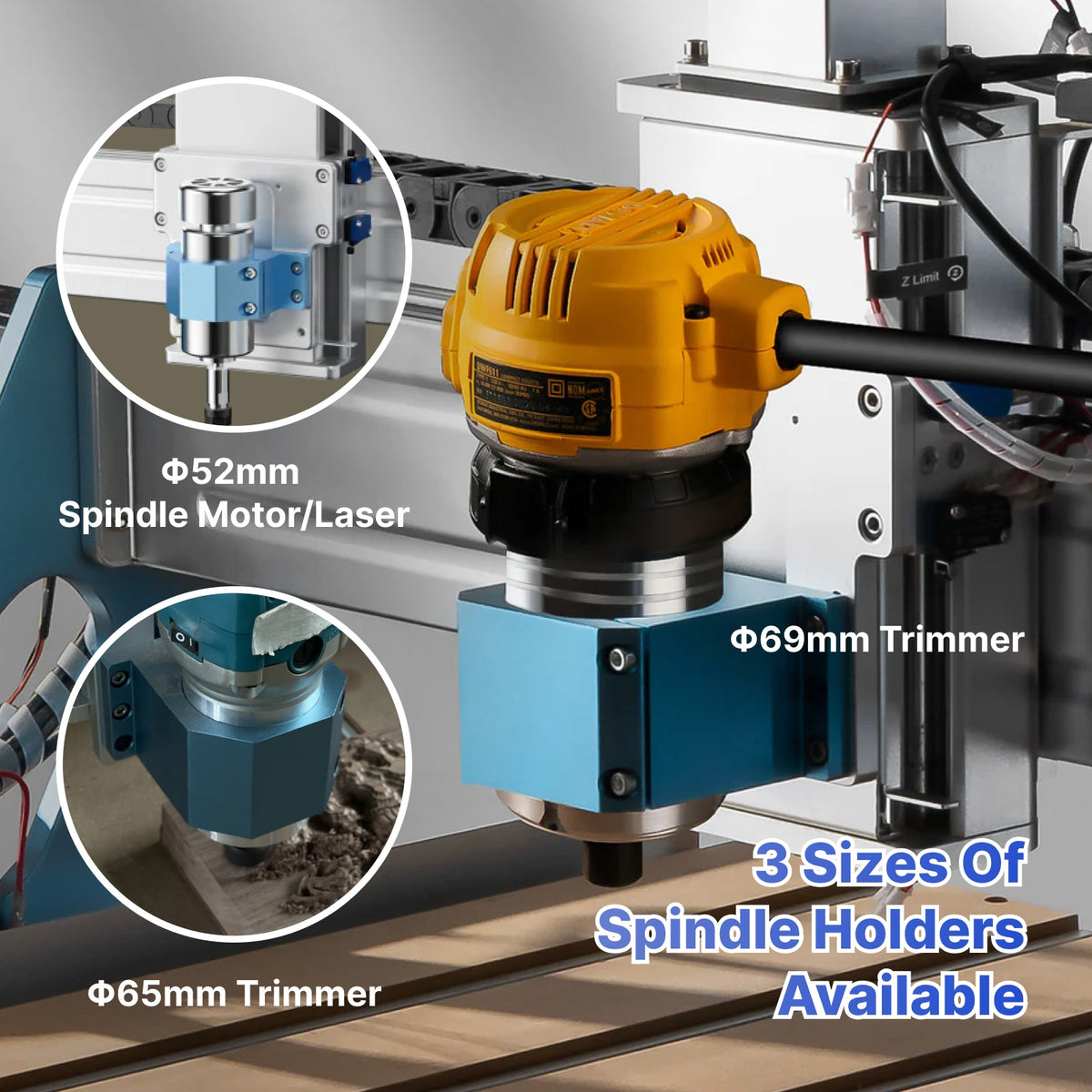Genmitsu PROVerXL 6050 Plus CNC Router – 300W Spindle & Precision Engraving