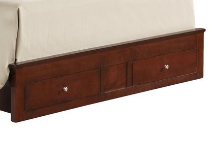 Classic Wood Storage Bed – Multiple Sizes & Finishes