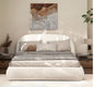 Archie Puffy Luxury Upholstered Platform Bed – Queen & King