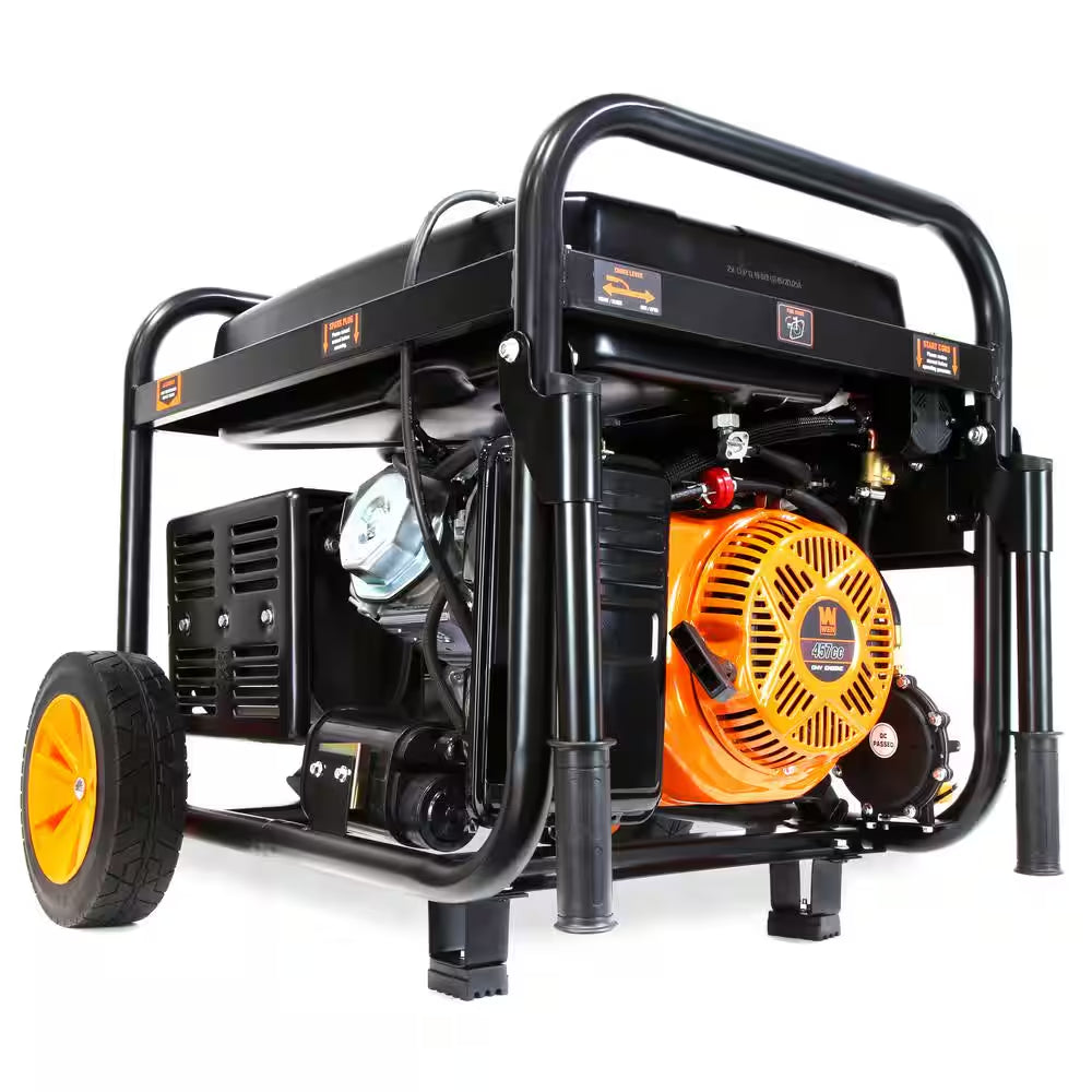 11,000-Watt 120V/240V Dual Fuel Portable Gas/Propane Generator + CO Watchdog