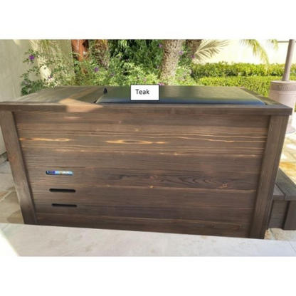 Kooru Luxury Cold Plunge Tub – Handcrafted Redwood with Built-In Chiller & Ozone Filtration