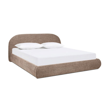 Archie Puffy Luxury Upholstered Platform Bed – Queen & King