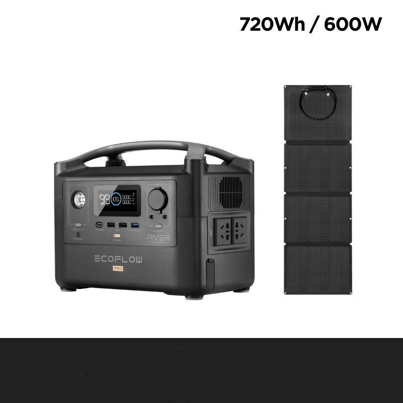 Portable Power Station & Solar Generator – Multiple Capacities & Solar Bundles