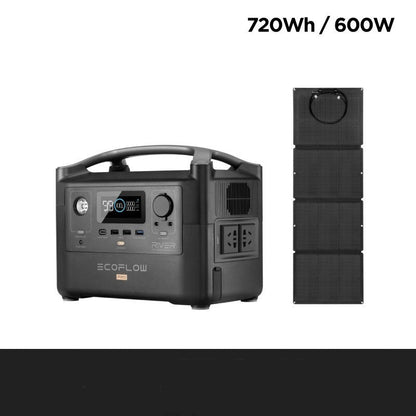 Portable Power Station & Solar Generator – Multiple Capacities & Solar Bundles