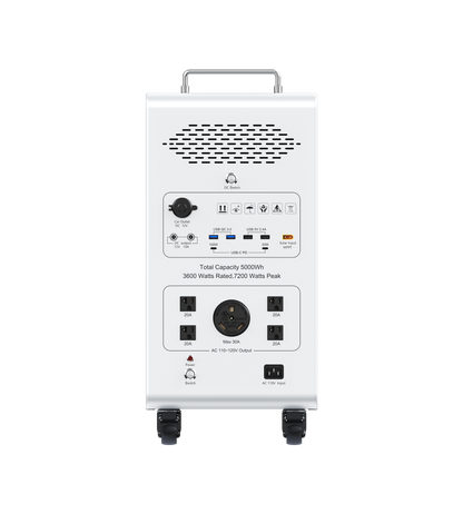 Dory Sentry PRO Portable Power Station – 3600W | 5000Wh Solar Generator