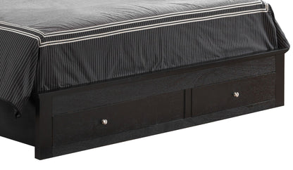 Classic Wood Storage Bed – Multiple Sizes & Finishes