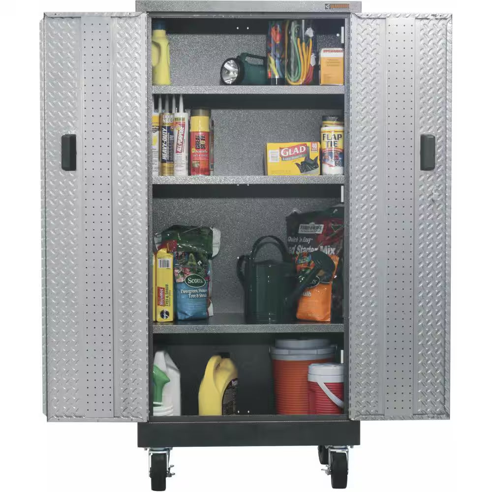 Premier Series Pre-Assembled Steel Freestanding Garage Cabinet