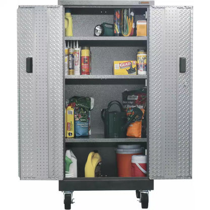 Premier Series Pre-Assembled Steel Freestanding Garage Cabinet