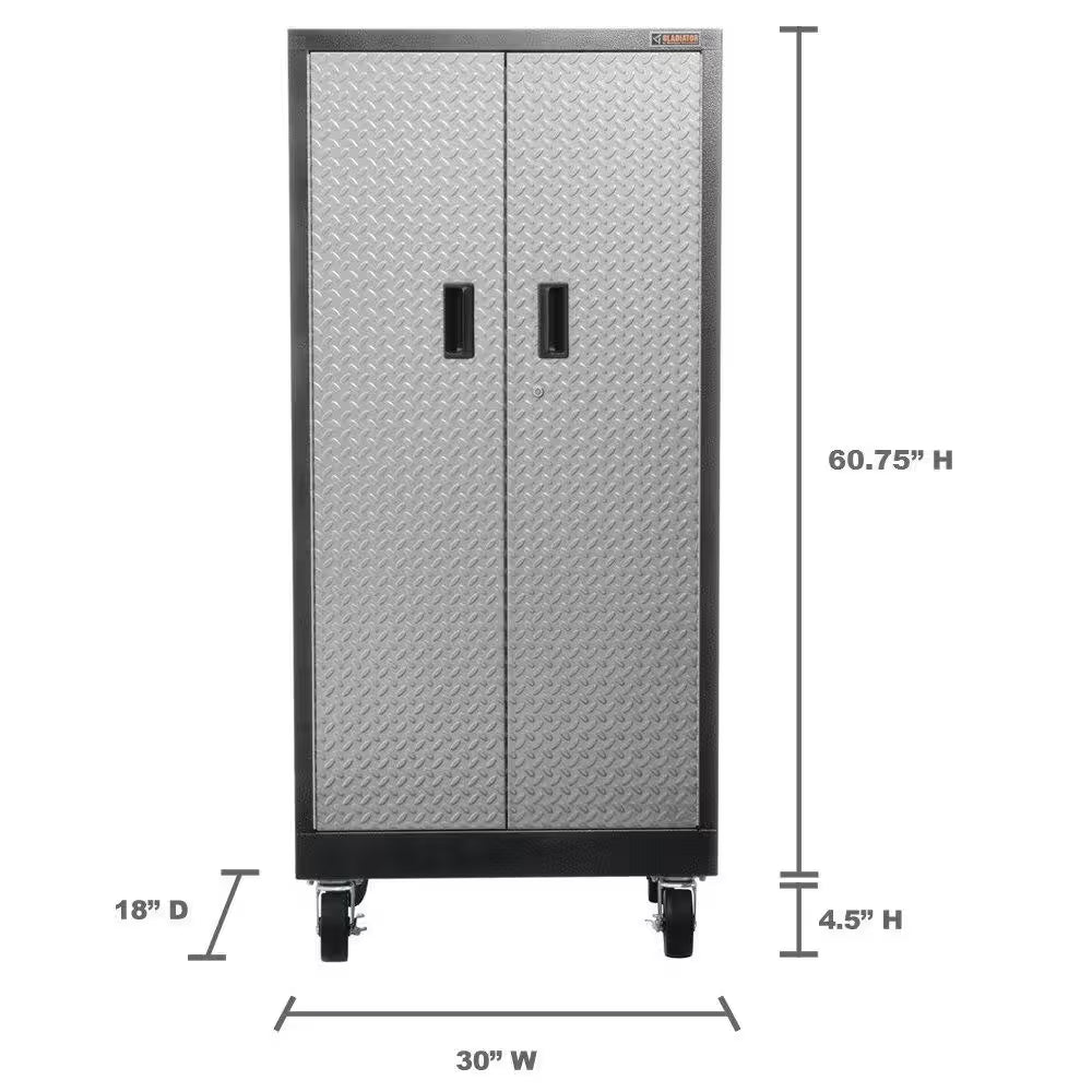 Premier Series Pre-Assembled Steel Freestanding Garage Cabinet