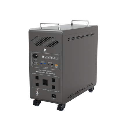 Dory Sentry PLUS Portable Power Station – 2400W | 3800Wh Solar Generator