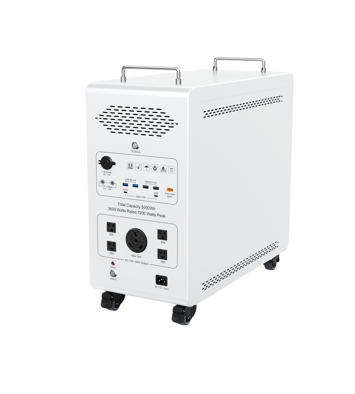 Dory Sentry PRO Portable Power Station – 3600W | 5000Wh Solar Generator