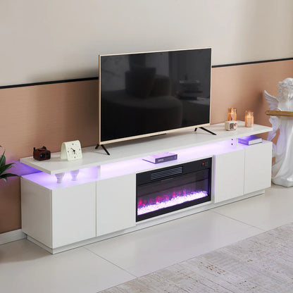 G1 Fireplace TV Stand 85"