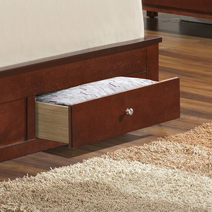 Classic Wood Storage Bed – Multiple Sizes & Finishes