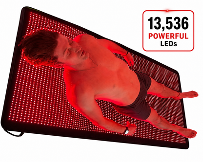 Full-Body Red Light Therapy Blanket – 13,536 LEDs | Dual-Wavelength Technology