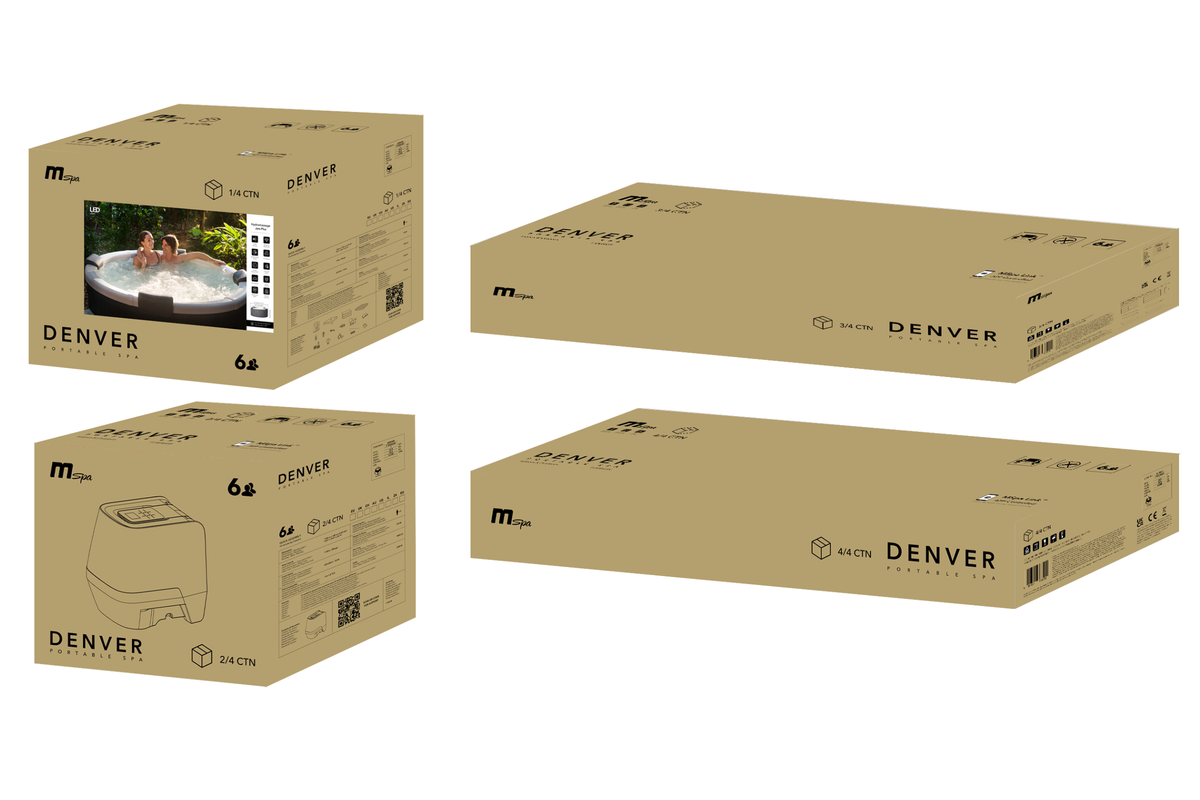 MSPA DENVER Rigid Hot Tub & Spa