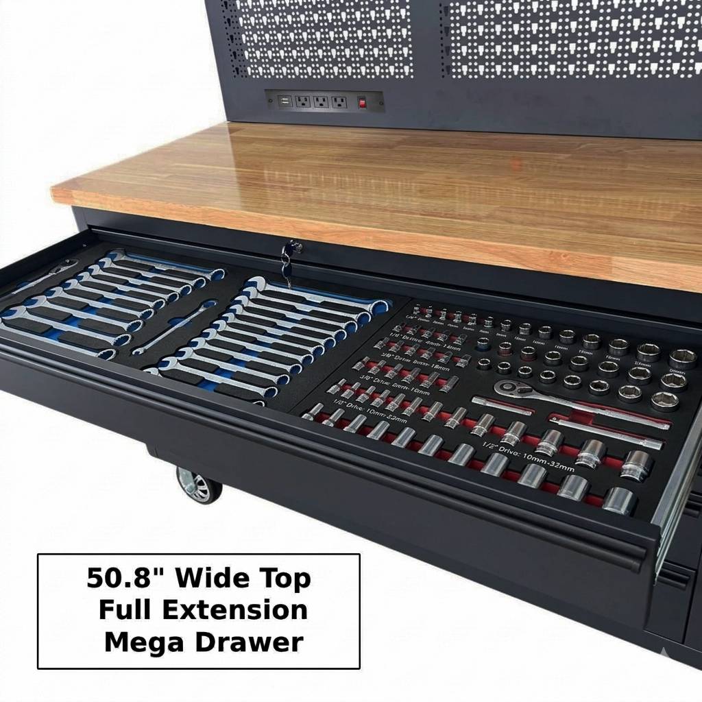 Overhead Pro 72" Rolling Tool Chest