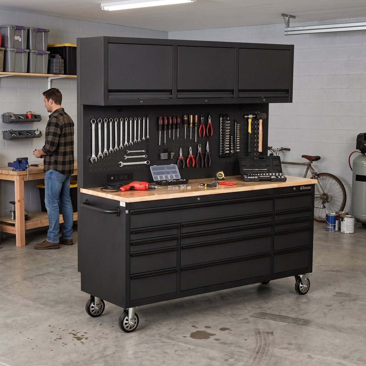 Overhead Pro 72" Rolling Tool Chest