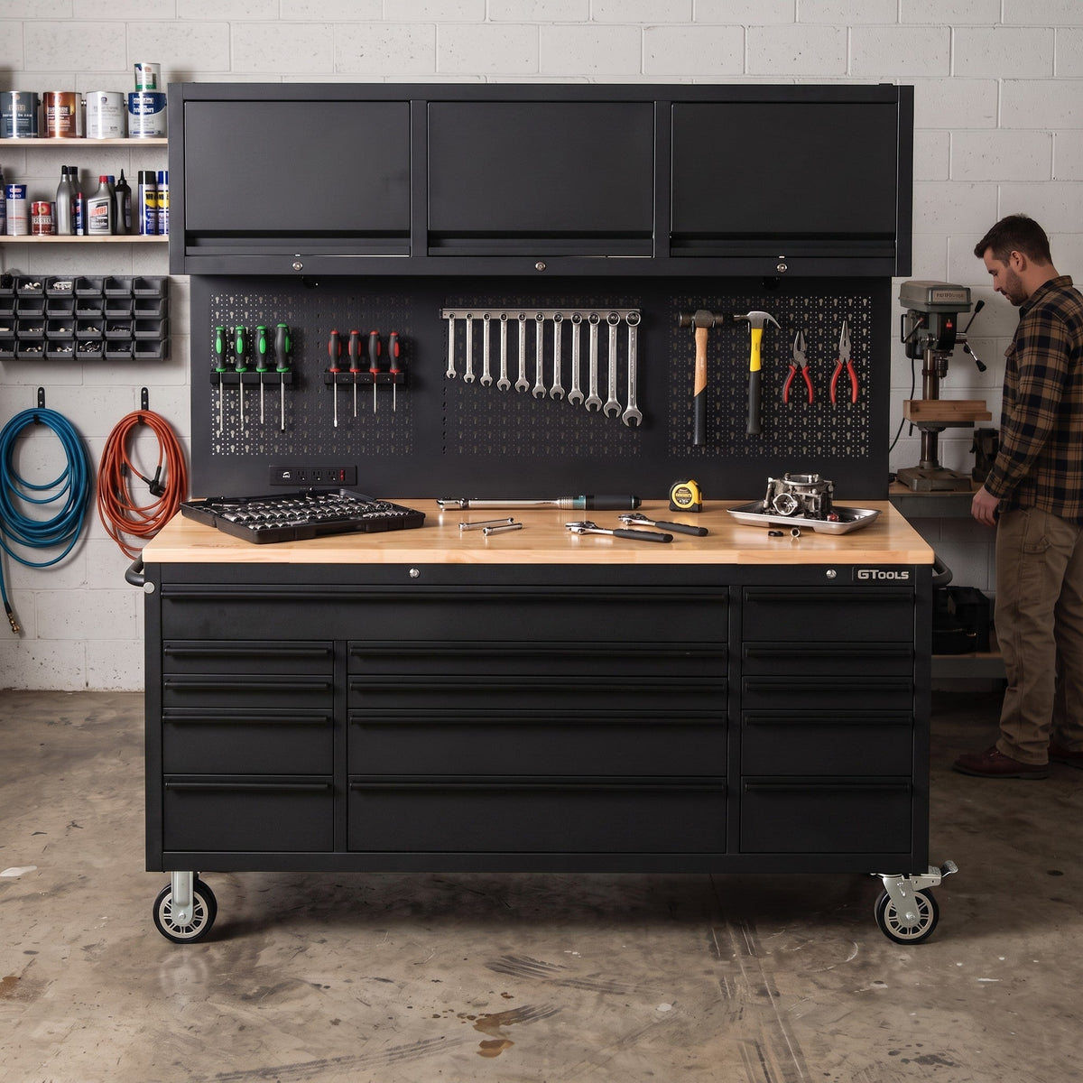 Overhead Pro 72" Rolling Tool Chest