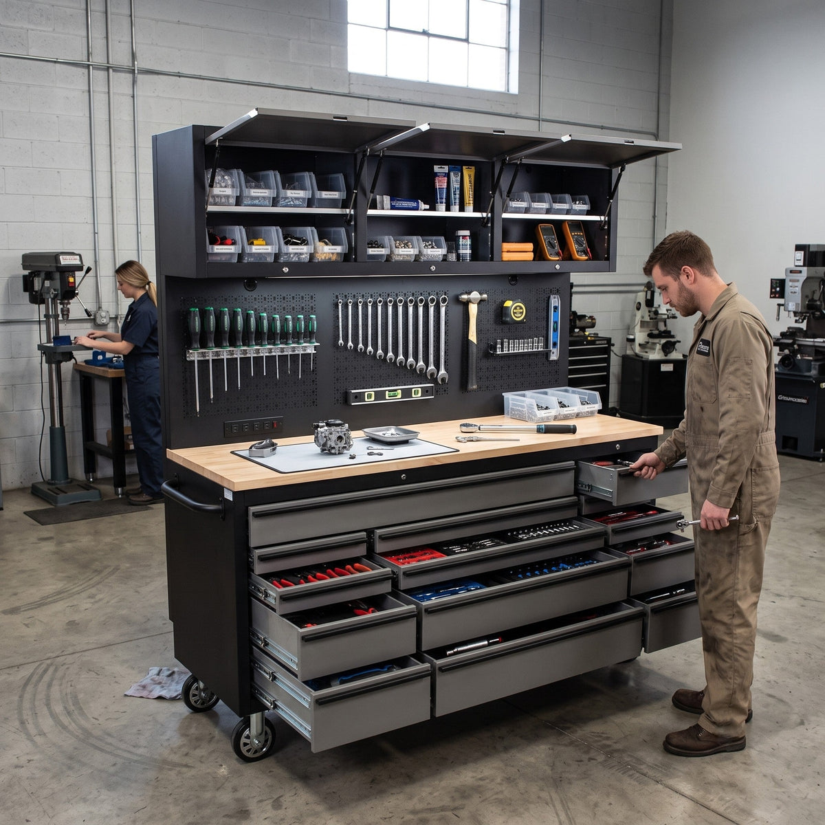 Overhead Pro 72" Rolling Tool Chest